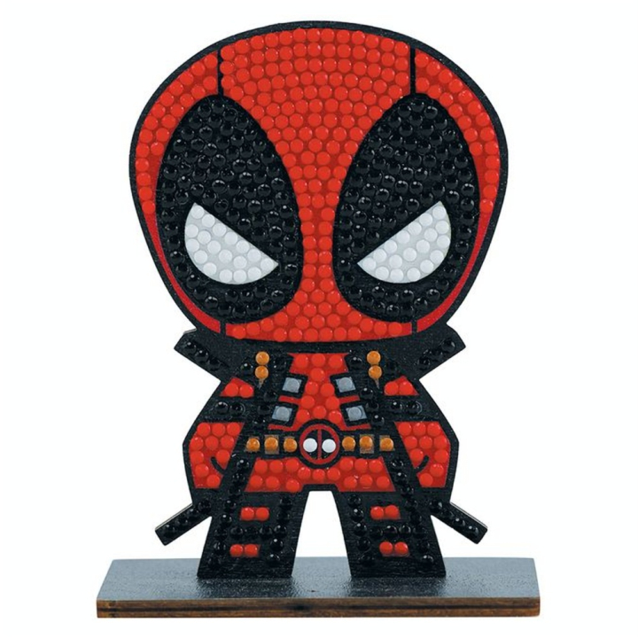 Broderie Diamant Figurine Deadpool - Crystal Art - Rougier et Plé