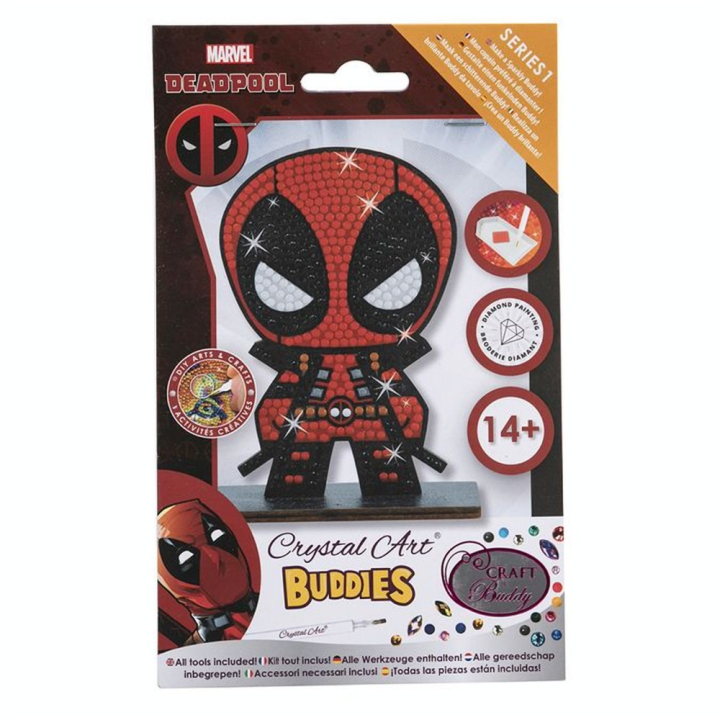 Broderie Diamant Figurine Deadpool - Crystal Art - Rougier et Plé