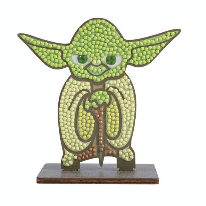 Broderie Diamant Figurine Yoda - Crystal Art - Rougier et Plé