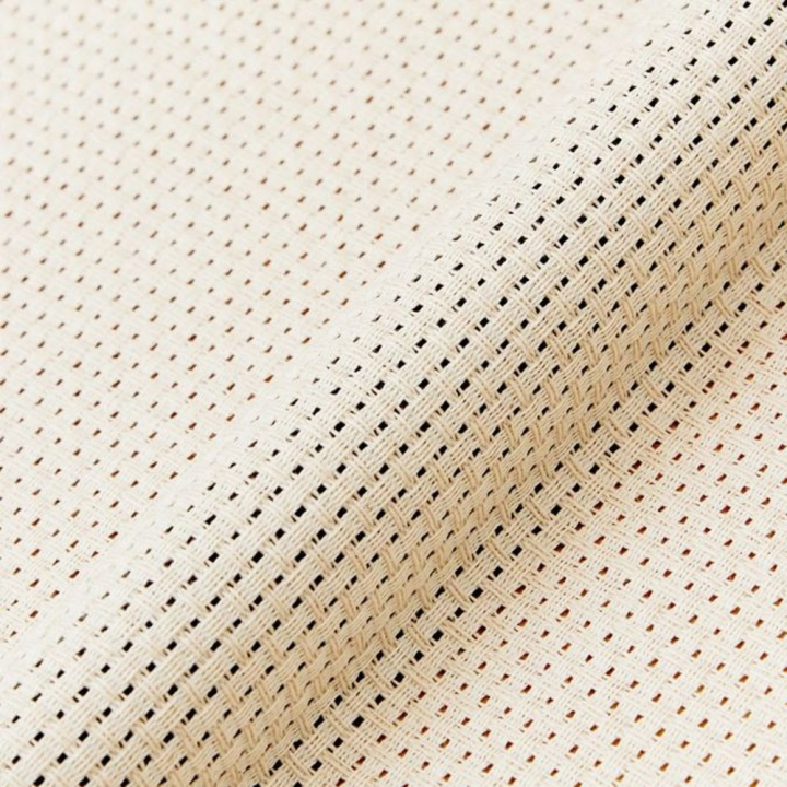 Toile Aïda 2,4 pts Punch Needle 51x61 cm - Ecru - DMC - Rougier et Plé