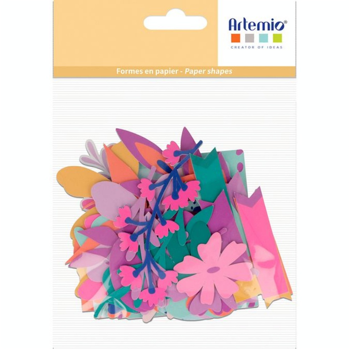 Découpes en papier Die Cut Colorblock - Artemio - Rougier et Plé