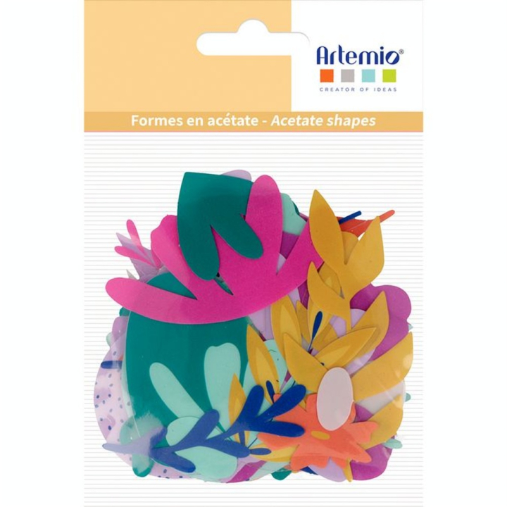 Découpes en acétate Die Cut Colorblock - Artemio - Rougier et Plé