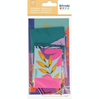 Set Papeterie Colorblock 19 pcs - Artemio - Rougier et Plé