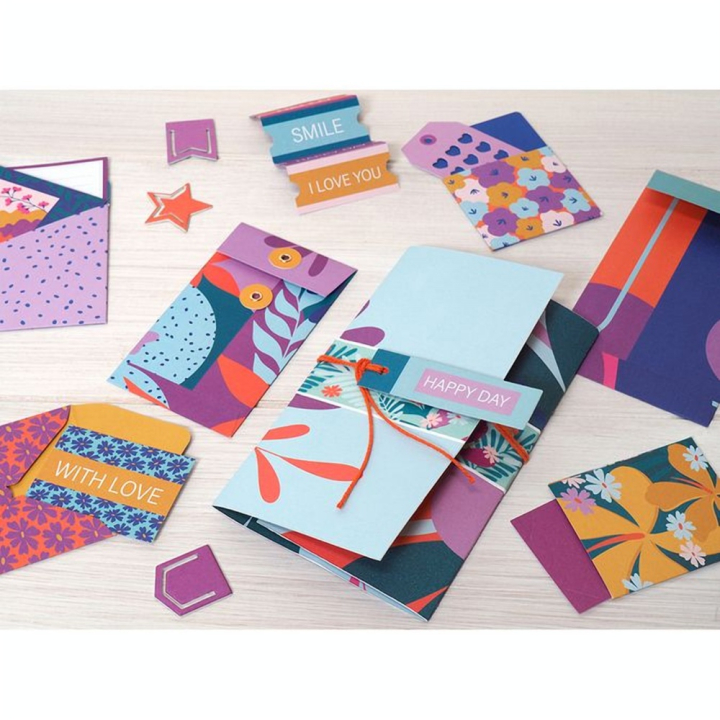 Set Papeterie Colorblock 19 pcs - Artemio - Rougier et Plé