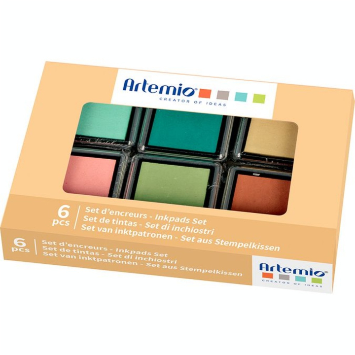 Encreurs Colorblock 6 couleurs - Artemio - Rougier et Plé