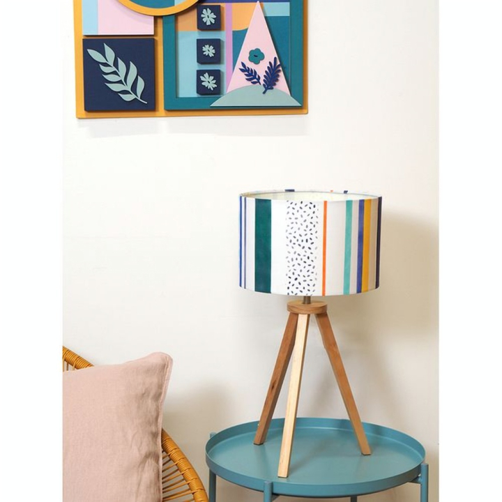 Pochoir Colorblock 20 x 20 cm Fleurs 2 pcs - Artemio - Rougier et Plé