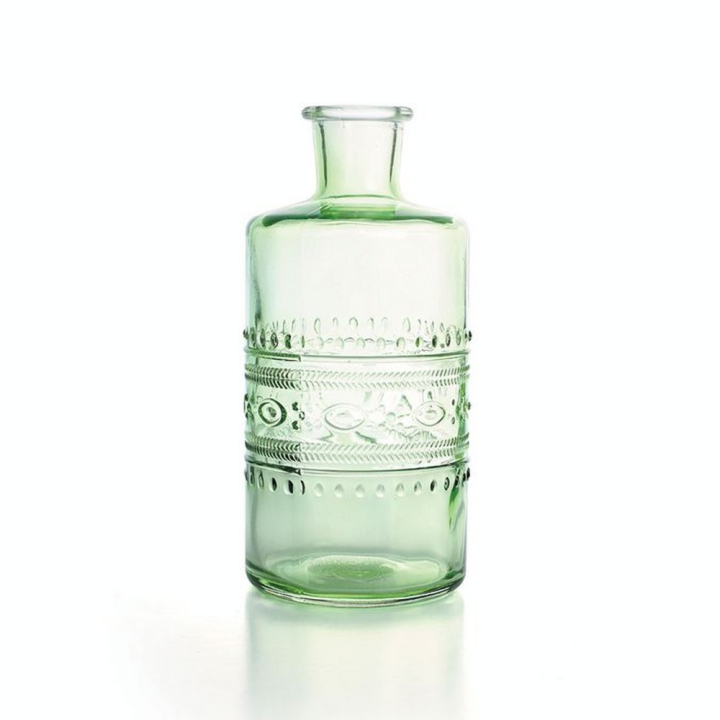 Vase en verre Barcelone vert - Graine Créative - Rougier et Plé
