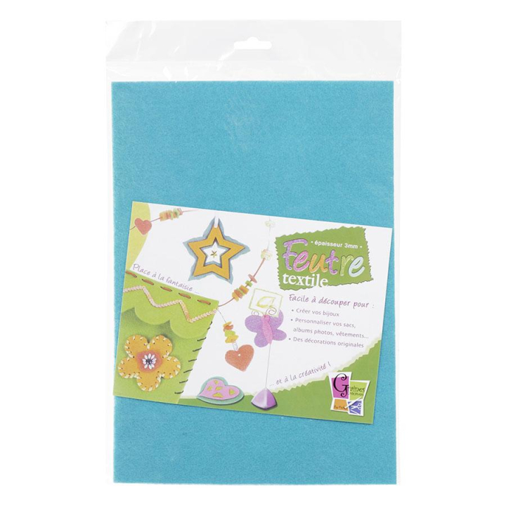 Feuille de feutrine A4 3 mm - Graine Créative - Rougier et Plé
