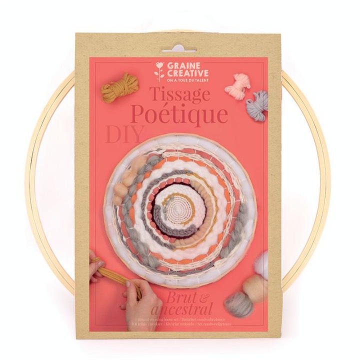 Kit Tissage poétique - Graine Créative - Rougier et Plé