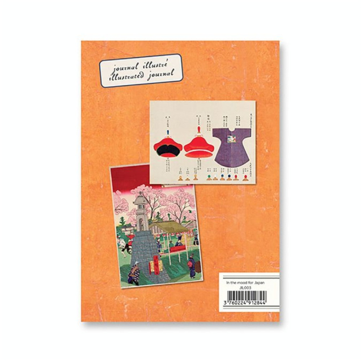 Carnet illustré 13,2 x 19,5 cm 128 pages In the Mood for Japan - Alibabette Éditions - Rougier et Plé