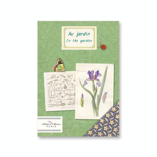 Carnet illustré 13,2 x 19,5 cm 128 pages Au Jardin - Alibabette Éditions - Rougier et Plé