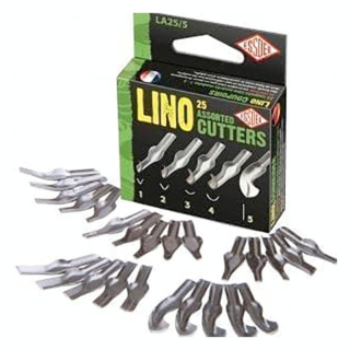 Gouge pour Linogravure N°1 à 5 Lot de 25 pcs - ESSDEE - Rougier et Plé