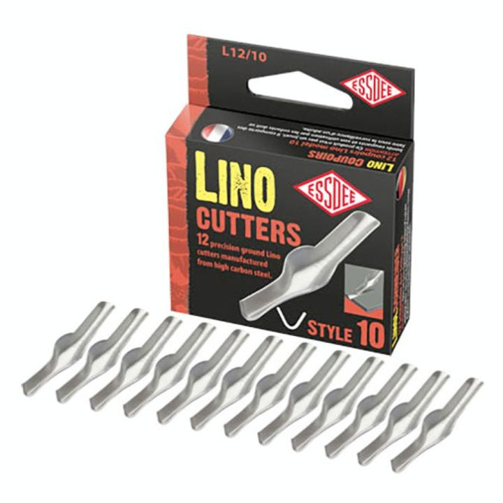 Gouge pour Linogravure N°10 Lot de 12 pcs - ESSDEE - Rougier et Plé