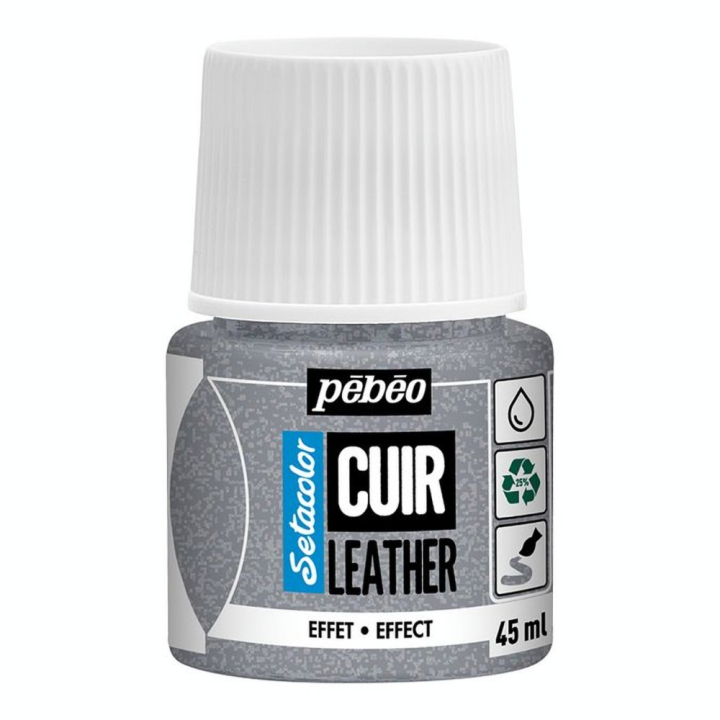 Peinture Cuir Setacolor 45 ml Effet Paillette - Pébéo - Rougier et Plé