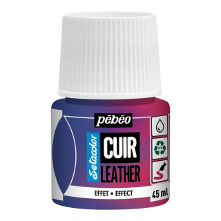 Peinture Cuir Setacolor 45 ml Effet Duochrome - Pébéo - Rougier et Plé