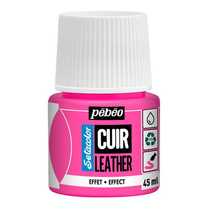 Peinture Cuir Setacolor 45 ml Effet Fluorescent - Pébéo - Rougier et Plé