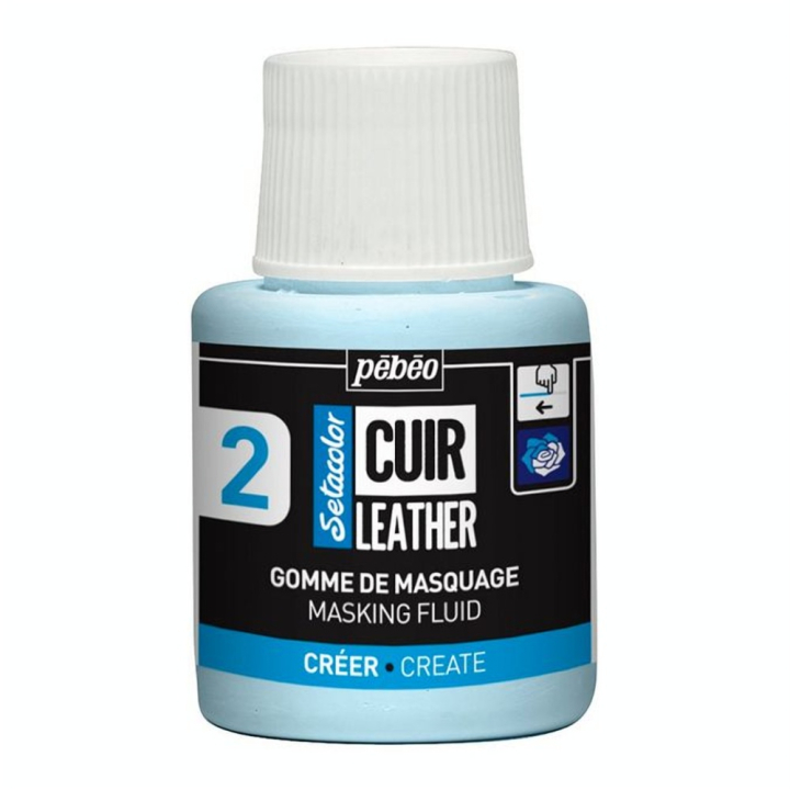 Gomme de masquage Setacolor Cuir 110 ml - Pébéo - Rougier et Plé