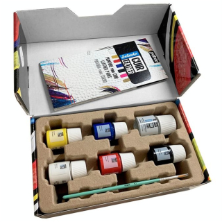 Peinture Cuir Setacolor Coffret d'initiation - Pébéo - Rougier et Plé