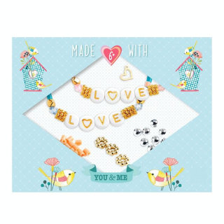 Bracelets You & Me Kit Enfilage Lettres - Djeco - Rougier et Plé