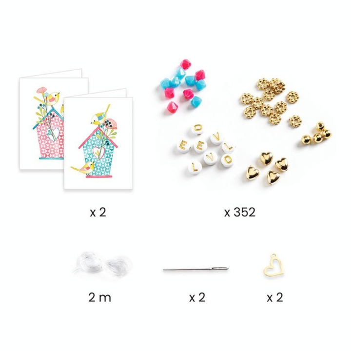 Bracelets You & Me Kit Enfilage Lettres - Djeco - Rougier et Plé