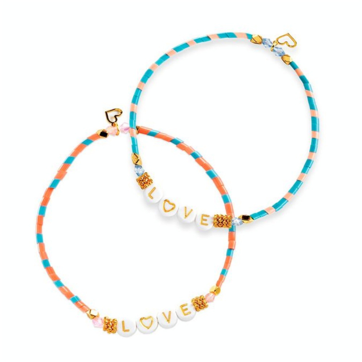 Bracelets You & Me Kit Enfilage Lettres - Djeco - Rougier et Plé