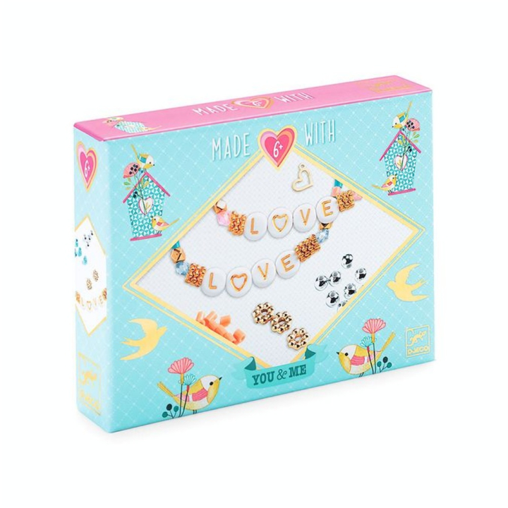 Bracelets You & Me Kit Enfilage Lettres - Djeco - Rougier et Plé