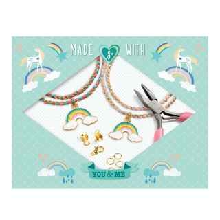 Bracelets You & Me Kit Kumihimo Arc-en-ciel - Djeco - Rougier et Plé