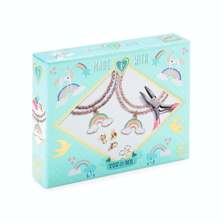 Bracelets You & Me Kit Kumihimo Arc-en-ciel - Djeco - Rougier et Plé