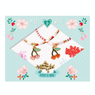 Bracelets You & Me Kit Kit Tila et Cerises - Djeco - Rougier et Plé