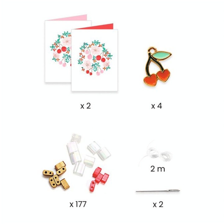 Bracelets You & Me Kit Kit Tila et Cerises - Djeco - Rougier et Plé