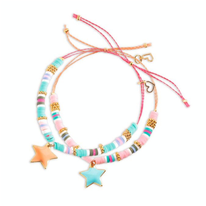 Bracelets You & Me Kit Kit Heishi Étoiles - Djeco - Rougier et Plé
