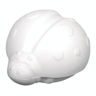 Coccinelle en polystyrène 11,5 x 5 cm - Rayher - Rougier et Plé
