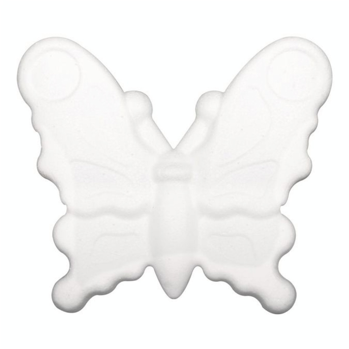 Papillon en polystyrène 12,5 cm - Rayher - Rougier et Plé