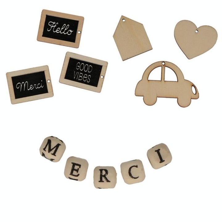 Kit DIY 3 Porte-clés Merci - Artemio - Rougier et Plé