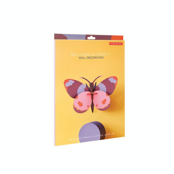Décoration murale 3D 29 x 9 x 22.5 cm Papillon Bellissima - Studio ROOF - Rougier et Plé