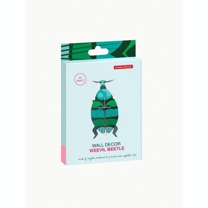 Décoration murale 3D 7 x 5 x 16 cm Coléoptère weevil - Studio ROOF - Rougier et Plé