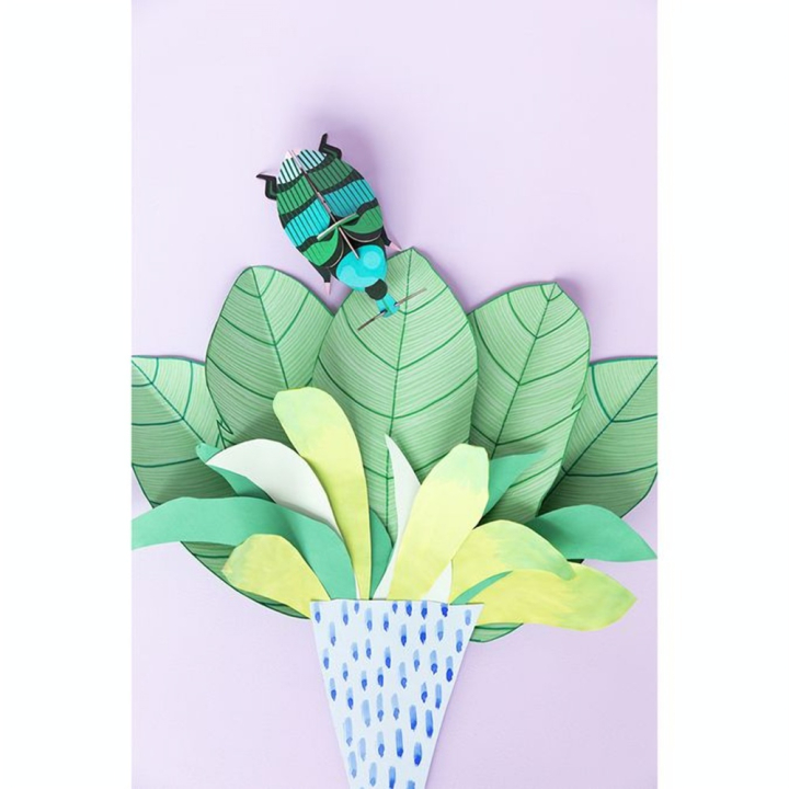 Décoration murale 3D 7 x 5 x 16 cm Coléoptère weevil - Studio ROOF - Rougier et Plé