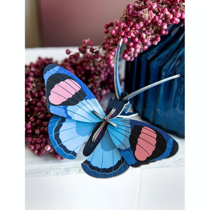 Décoration murale 3D 17 x 5 x 15 cm Papillon Paon - Studio ROOF - Rougier et Plé