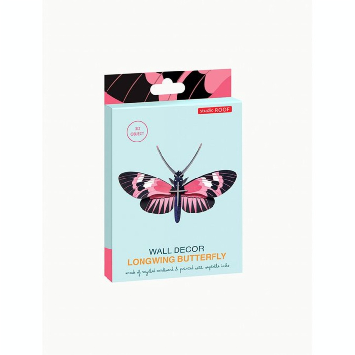 Décoration murale 3D 19 x 6 x 9 cm Papillon Longwing - Studio ROOF - Rougier et Plé