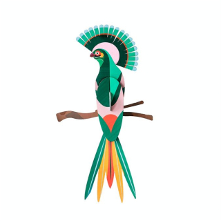 Décoration murale 3D 23 x 7 x 27 cm Oiseau de Paradis Gili - Studio ROOF - Rougier et Plé