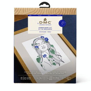 Kit de Broderie Portrait & Liserons - DMC - Rougier et Plé