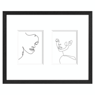 Cadre noir Larino 40 x 50 cm - Créa - Rougier et Plé