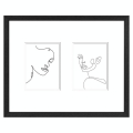 Cadre noir Larino 40 x 50 cm - Créa - Rougier et Plé