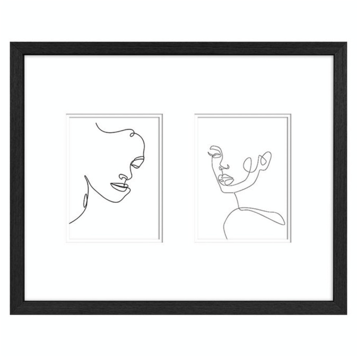 Cadre noir Larino 40 x 50 cm - Créa - Rougier et Plé