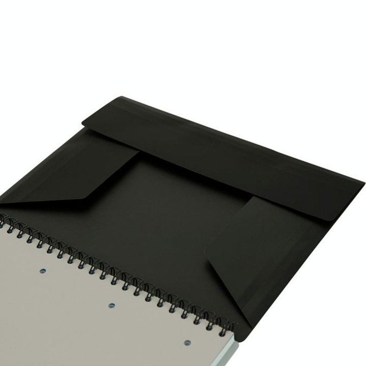 Cahier à spirales A4+ 24.5 x 31 cm Petits carreaux 5 x 5 mm 160 pages Organiserbook - Oxford - Rougier et Plé
