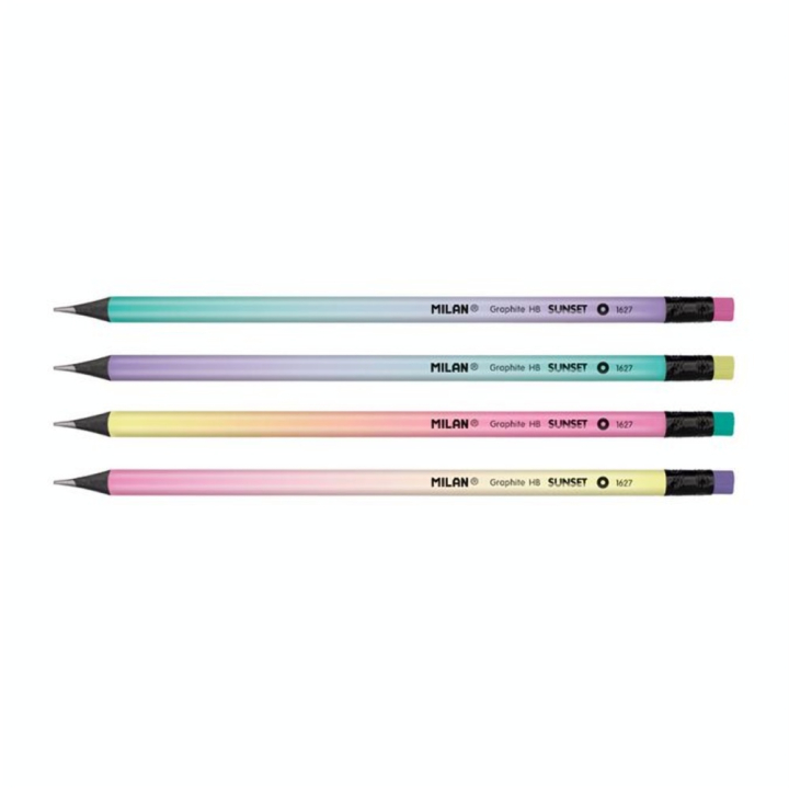Crayon Graphite Sunset HB Gomme - MILAN - Rougier et Plé