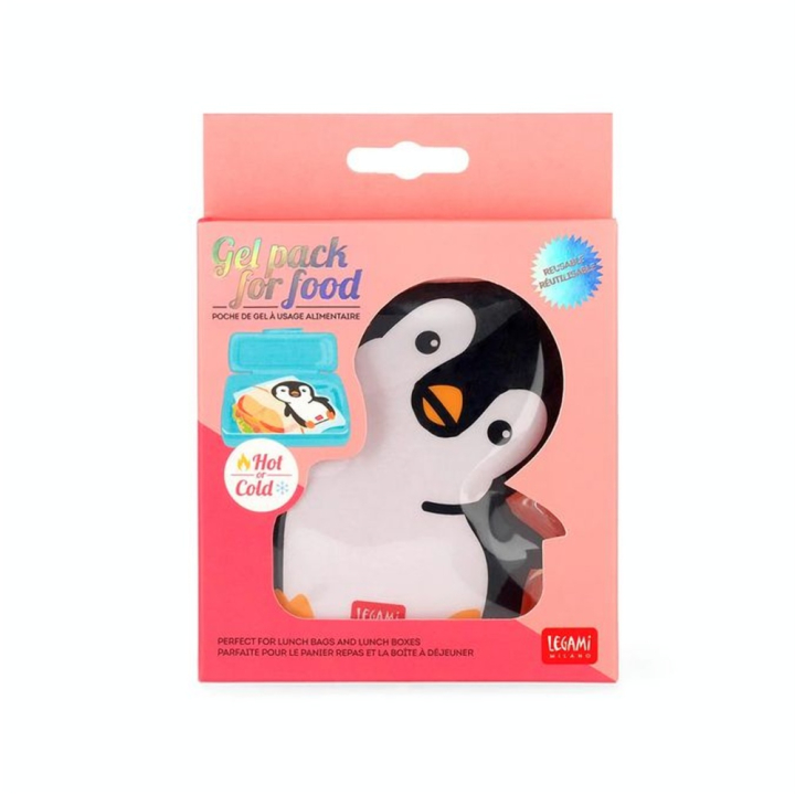Poche de Gel à Usage Alimentaire Pingouin - Legami - Rougier et Plé