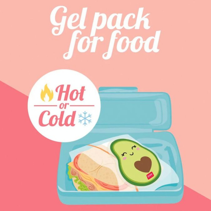 Poche de Gel à Usage Alimentaire Avocat - Legami - Rougier et Plé
