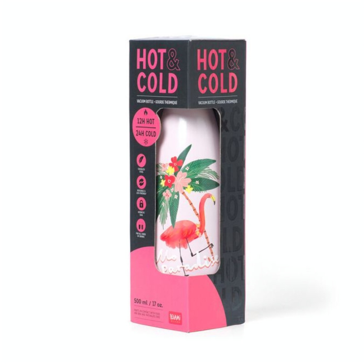Gourde thermique 500 ml Flamingo - Legami - Rougier et Plé