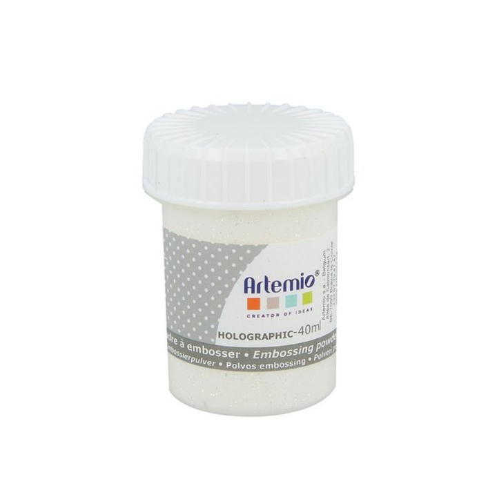Poudre à embosser 40 ml Transparente - Artemio - Rougier et Plé
